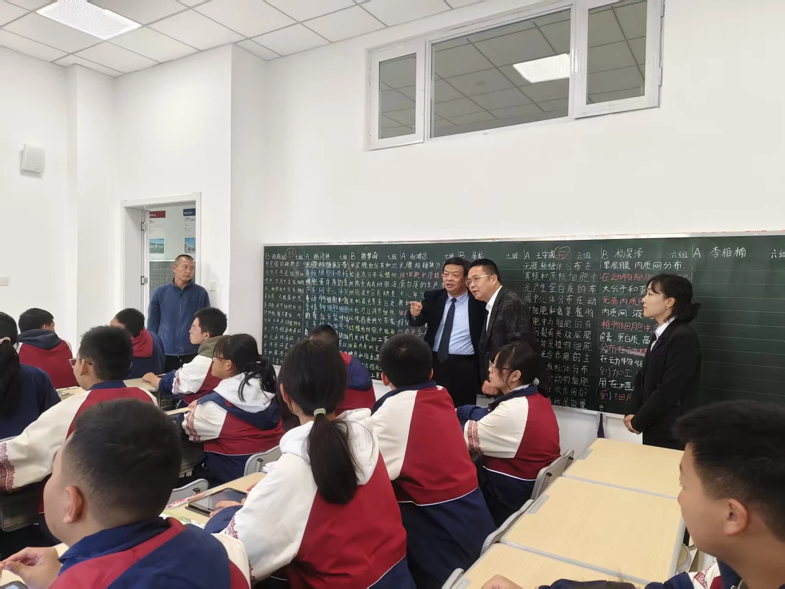 全国名校长、课改专家崔其升莅临沛西中学指导课改